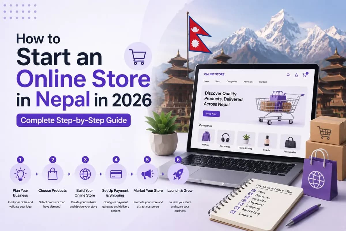 How to Start an Online Store in Nepal in 2026 (Complete Step-by-Step Guide)