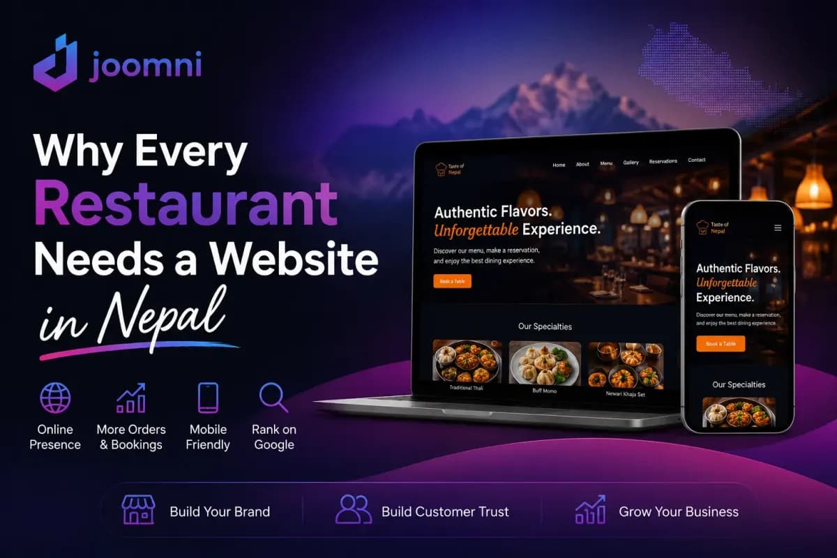 Why Every Restaurant Needs a Website in 2026 (Even If You're on Social Media)