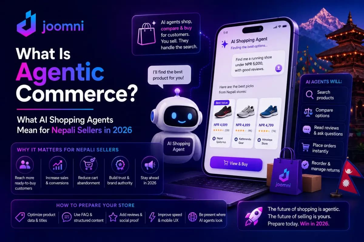 What Is Agentic Commerce? What AI Shopping Agents Mean for Nepali Sellers in 2026